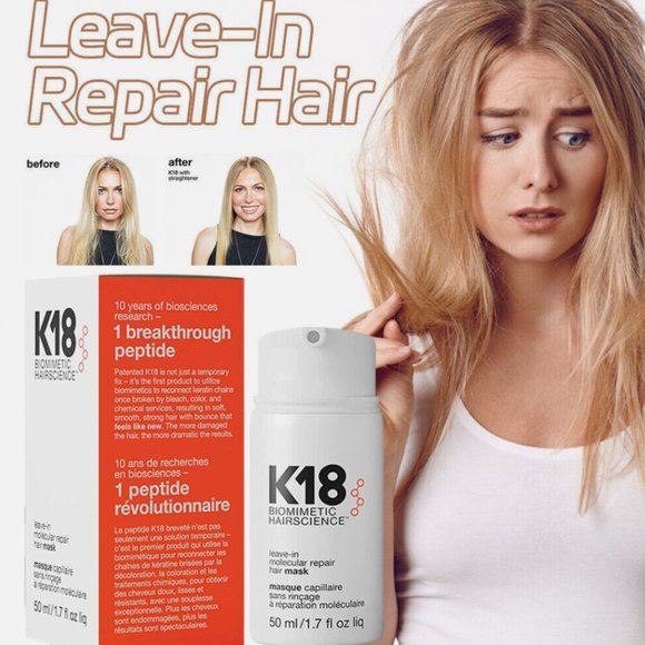 K18 Leave In Hairscience Molecular Repair Hair Mask 5 Oz - Picture 2 of 8